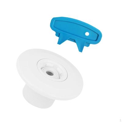2in Swimming Pool Nozzle Degree Rotatable Replacement Wall Return Fitting Portable Jet Massage