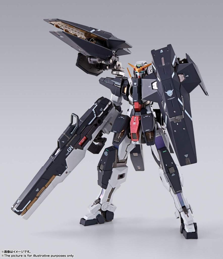 TAMASHII NATIONS METAL BUILD Mobile Suit Gundam 00 Gundam Dynames Repair approximately ABS PVC Diecast Painted Movable Figure BAS61091 III, 180mm, & &