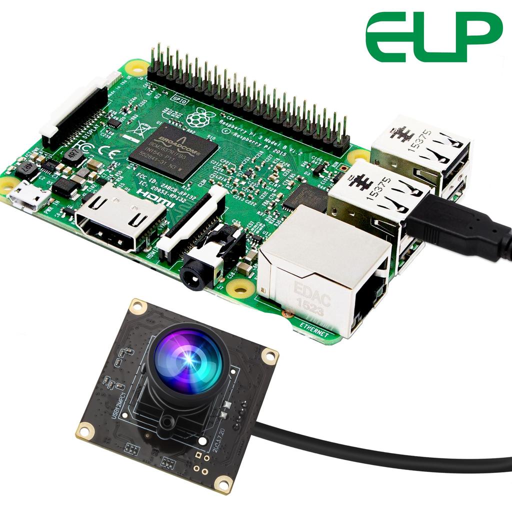 ELP 1080P 120fps USB Camera Module for Computer 12MP Wide Angle PC Camera 100 Degree Low Distortion Lens Web Camera 12MP High Speed Mini UVC Webcam