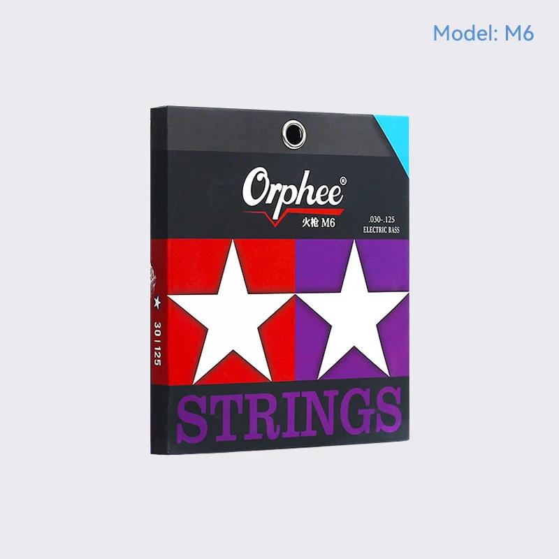 Orphee 4/5/6-String Bass Guitar Strings High Carbon Steel Hexagonal Core Nickel Plated Wound Guitarra Guitar Parts & Accessory