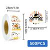 500PCS Hippie Spooky Boo Ghost Roll Stickers Laptop Luggage Colorful Decoration Chambre Personalized Harajuku Paintings Sticker
