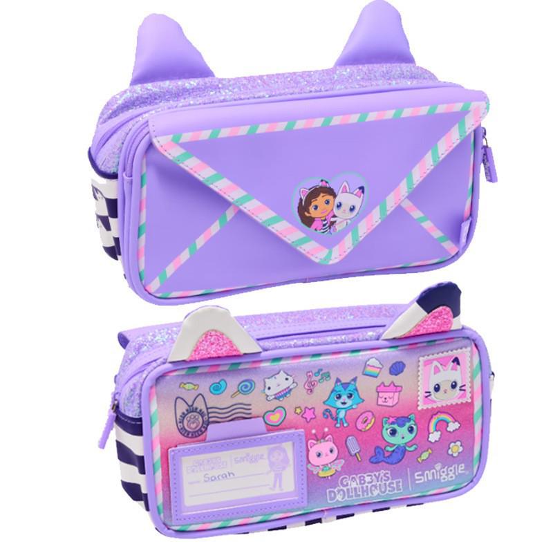 Smiggle Australia Large Cartoon Pencil Case for Primary & Secondary Students