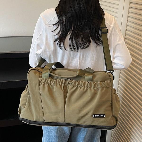 High-value leisure commuter travel bag Large capacity expandable sports fitness storage bag Business trip boarding luggage bag