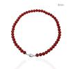 2024 High-End Natural Red Agate Clavicle Choker Necklace for Women: New Chinese National Style Accessory