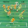 1/6/11/11pcs 1:11/1:11 Scale Model Building People Mixed Color Multistyles Train Scenery Passengers Assorted Poses