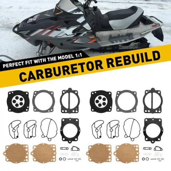 Performance Carb Carburetor Repair Kit-2 w/Needle Fit Polaris Freedom 2002-2004