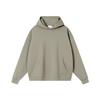 Heavyweight 380g Round Neck Pullover Sweatshirt – Autumn/Winter Trend, Drop Shoulder, Thick Long Sleeve Outerwear