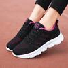 Summer thin sports and leisure shoes single mesh hollow black travel shoes soft sole lightweight breathable running shoes