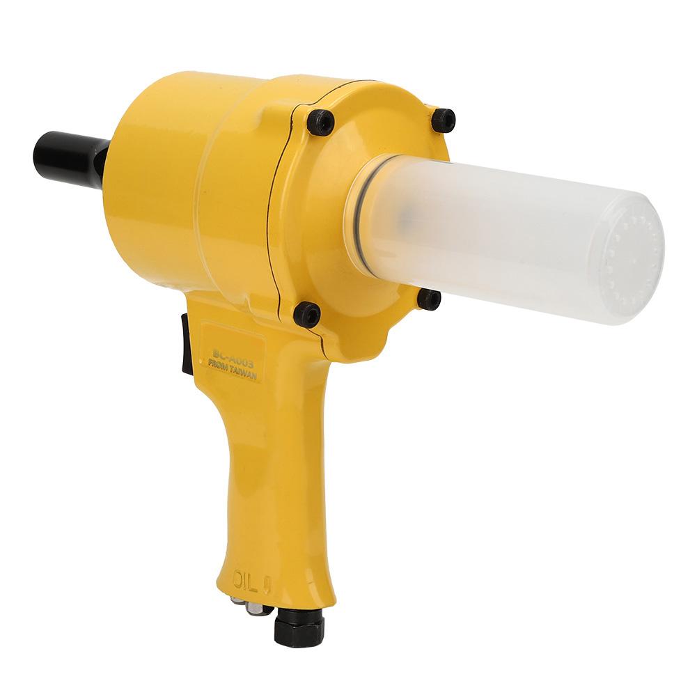 Pneumatische Nietmaschine Luftnietmaschine Leichtgewicht Holzbearbeitung Nietwerkzeug Stoßfest 2 Klauen