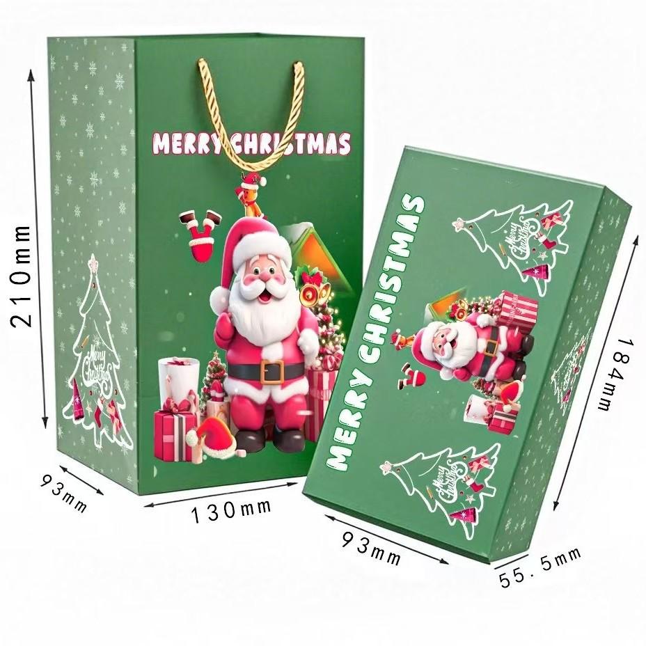 Christmas New Products, Christmas Style, Surprise Bounce Box Set, Birthday Packaging, Creative Gift Box, Folding Bounce Gift Box