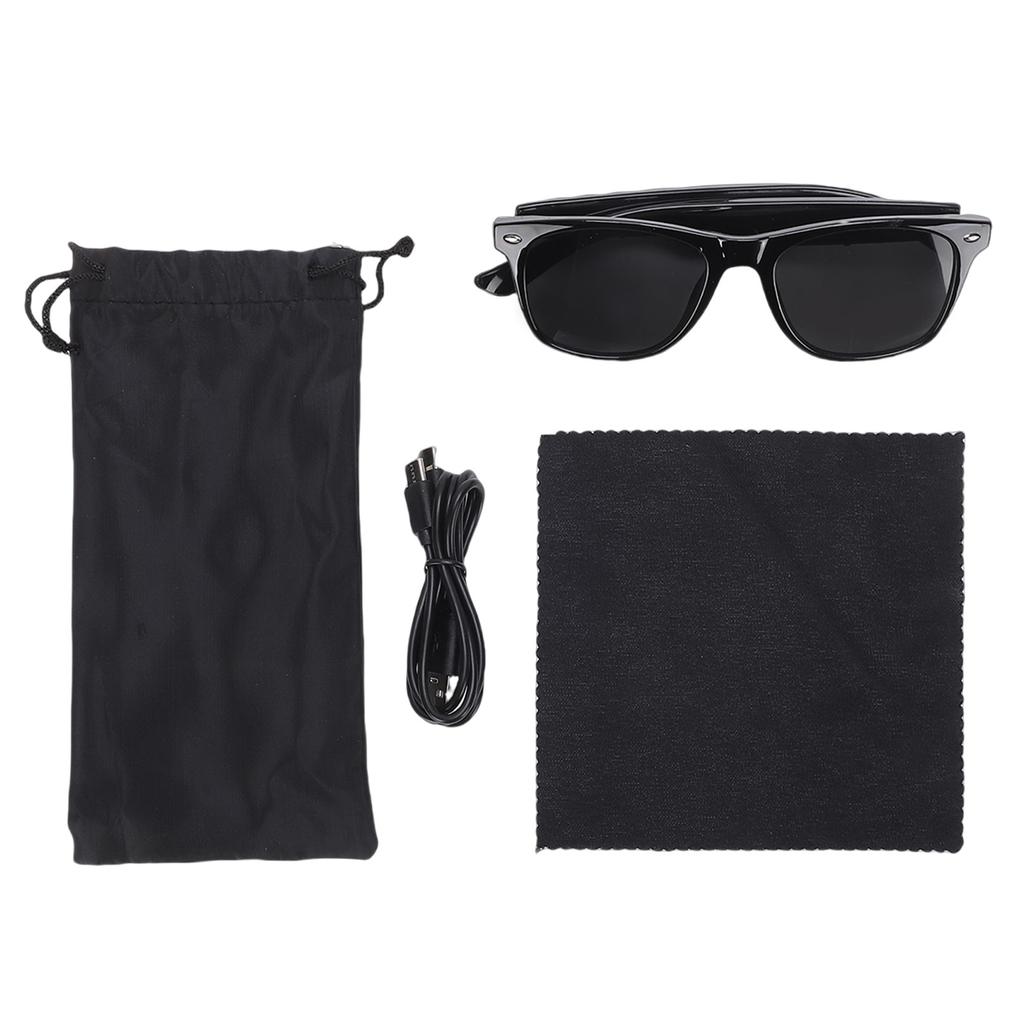 KI-Übersetzungsbrille Echtzeit-Übersetzer Intelligente Bluetooth-Sonnenbrille für Reisen Sport Musik Anrufe