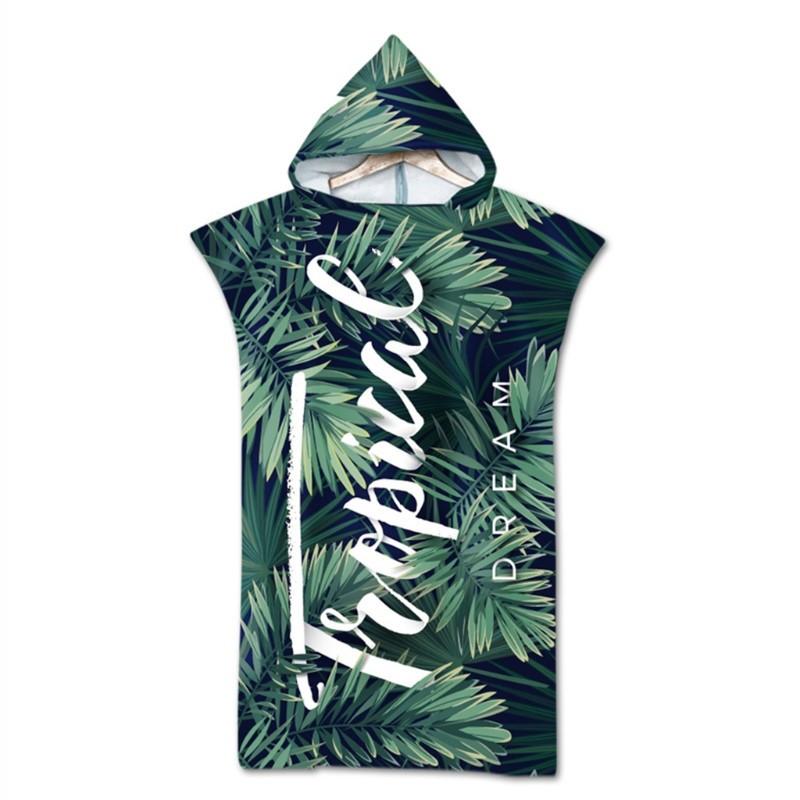 Geometric Hooded Wearing Bath Towel, Beach Towel, Cape, Seaside Change Of Clothes, Bathrobe, Printed Hooded Bath Towel, Minimum Order