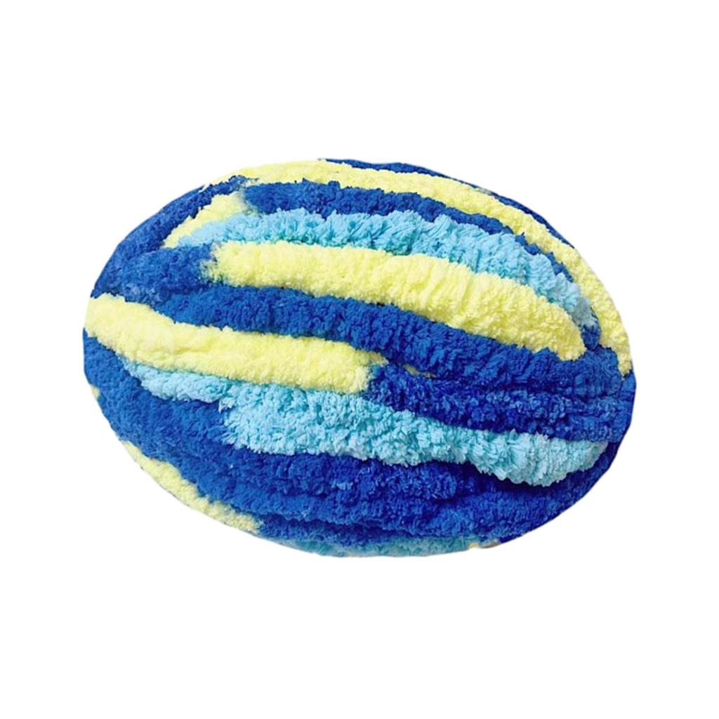 Thick Chunky Yarn Bulky Yarn Comfortable Knit Yarn Polyester Yarn for Knitted Blanket Mat Weaving Scarf DIY Craft Cushion