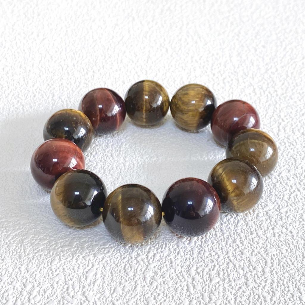 Gele Tijgeroog Steen Armband voor Mannen en Vrouwen – Modieuze Kristallen Cadeau Armband