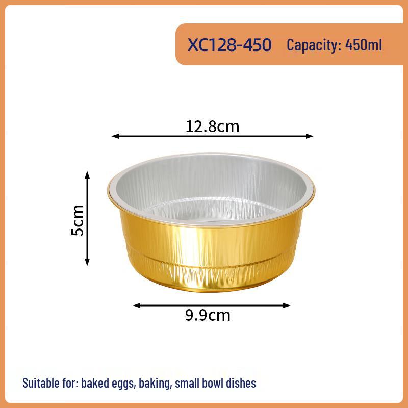 

COFLYEE Disposable Food Grade Aluminum Foil Bowls