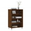VidaXL Buffet haut chêne marron 57x35x90 cm bois d'ingénierie 827227