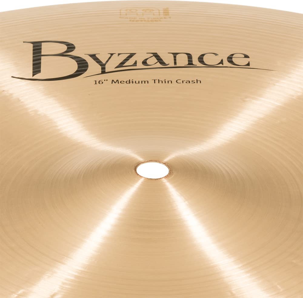 MEINL Byzance Traditional Series Crash Cymbal Medium Thin Crash B16MTC 16" []