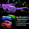 50 Pack Glow Sticks Glasses Bulk Party Pack,LED Glasses,Light Up Glasses,Glow In The Dark Party Supplies, Neon Glasses, Party Sunglasses Carnival