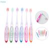 Foldable Travel Toothbrush-Soft Bristle Portable Toothbrush for Business Trip, Camping, Hiking, Hotel, Multi-Color