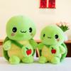 Adorable Green Apple Turtle Plush Pillow - Soft, Cute Stuffed Animal Gift