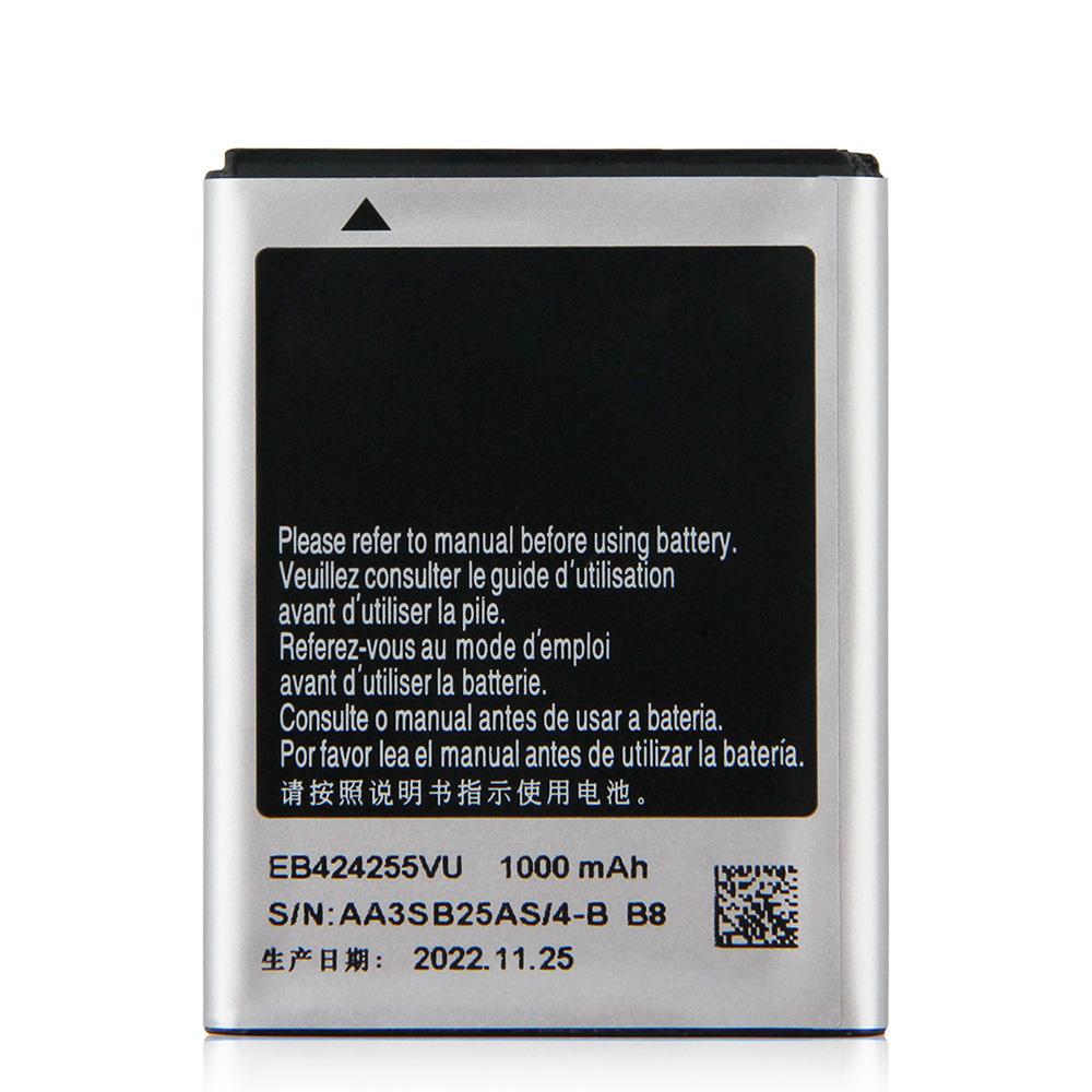 Original Replacement Battery EB424255VU EB424255VA EB424255VK For Samsung S3850 S3350 S5530 S5220 C5530 S3970 S3778 M390 M390 T359 A817