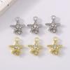 5pcs Cute Rhinestone Starfish Charms Pendants for Necklace Earrings Bracelet DIY Handmade Jewelry Making Accessories