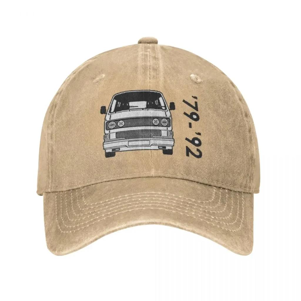 Type T VW Bus Baseball Cap Running Hippie SunProof Washed Hip Hop Hats UnisexTeens Fashion Custom DIY Baseball Caps