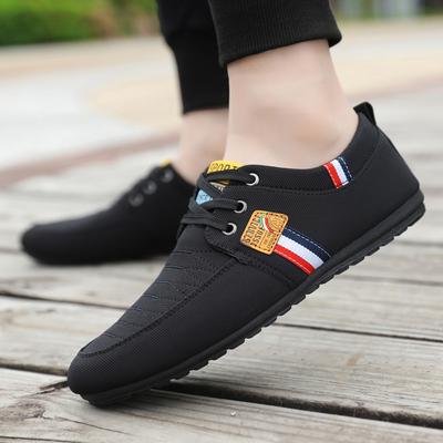 Schuhe Herren Sommer neu atmungsaktive Canvas Schuhe Herren Doudou Schuhe Trend Low-Top vielseitige Freizeitschuhe Arbeitsschuhe Herren
