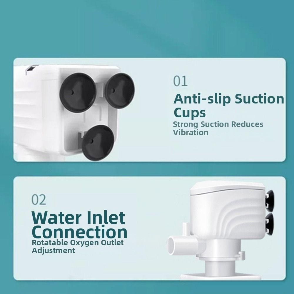 Silent Operation Aquarium Filter Pump Energy Efficient Water Purification Pump for Aquarium