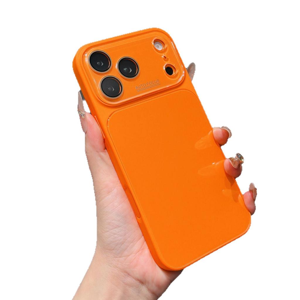 Applicable to Apple 17Promax mobile phone case, ice-feeling tempered glass iPhone16 seconds to increase the window all-inclusive hard case