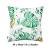 Tropical Plant Waterproof Outdoor Cushion Cover for Garden Furniture Cushions Seat Bench