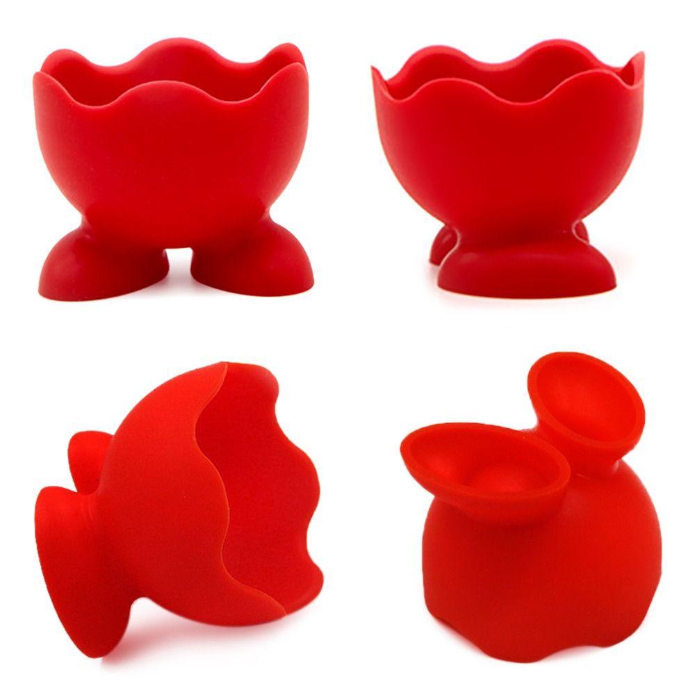 Storage Bracket Separator Egg Cup Holder Kitchen Supplies Eggs Container Makeup Sponge Rack