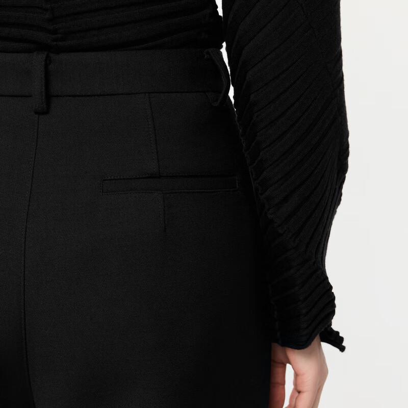 JNBY 2023 Winter Loose Fit Wide-Leg Casual Pants