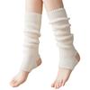 Gothic Lolita Winter Leg Warmers Fluffy Goth Accessories Foot Covers Fashion Ankle Warmer  Legging