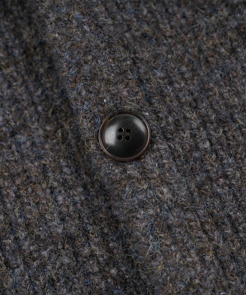 Frizmworks Brushed Wool Round Cardigan _ Brown