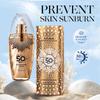 Protector Solar Dorado SIEESA Beauty: Hidratante, Protección UV, Resistente al Agua, Resistente al Sudor, No Graso.