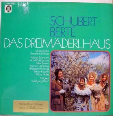 LP Record SCHUBERT  BERT  GROSSES IMPERIAL  Das Dreimderlhaus C06128821 EMI 1972 Germany Classical Used