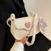 Borsa semplice per donna Borsa a tracolla in pelle PU Borsa alla moda con manico piccolo Borsa a tracolla firmata Borsa a mano per la spesa quotidiana da donna