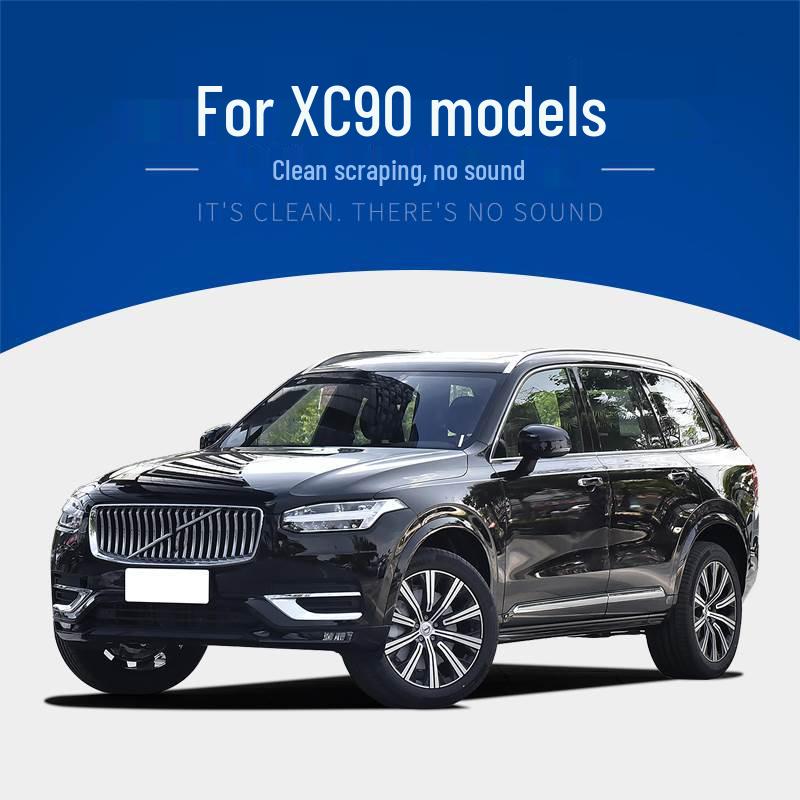 Volvo XC90 Wiper Blades - Front & Rear, Bone-Free, Rubber Strips, Fits Models 18-22