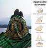 Manchester Logo 3D Wallpapers Android Apk Download Blanket Home Decor Suitable For All Seasons Air Conditioning Blanket Machine Washable