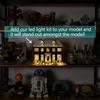 BrickSoul Led Light Kit for Home Alone Lego Set, Compatible with 21330 Lego Building Set Lego Light Kit, Light Up Legos Home Alone - NO Lego Blocks