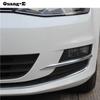 For Volkswagen VW Golf7 Golf 7 2014 2015 2016 2017 2018 Stick Head Front Fog Light Lamp Frame Stick ABS Chrome Trim Panel