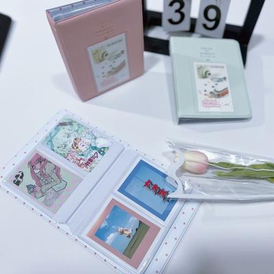 64 kabatas Polaroid fotoalbumam Mini tūlītējai attēlu maciņam Fujifilm Instax Mini Film Instax kāzu foto albumam