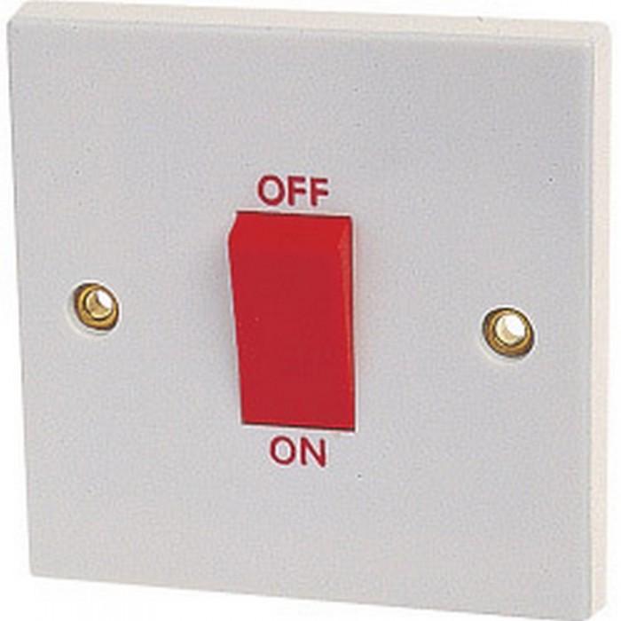 Dencon 45A Double Pole Switch To BS3676