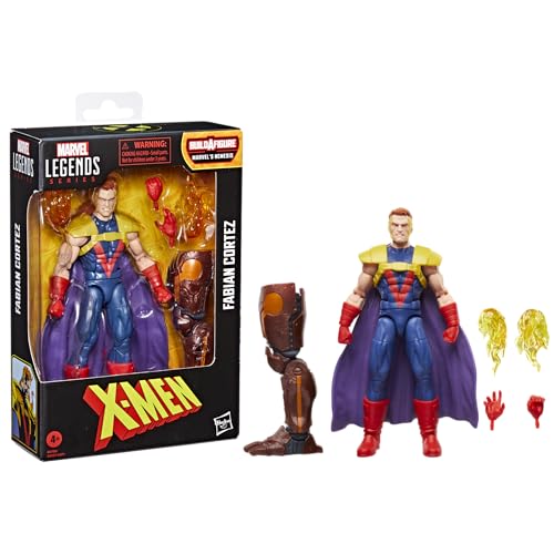 Marvel Legends Series Fabian Cortez X-Men Comic Collectibles 6-Inch Scale Action Figure