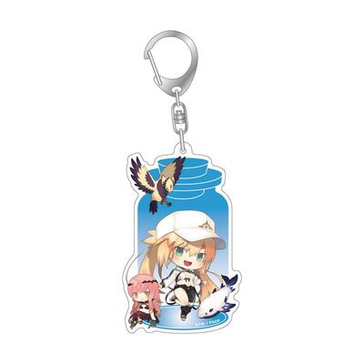 Algernon Products Order Charatoria Acrylic Key Chain Rodízio Aproximadamente L52 x A85mm Metal Fate/Grand Berserker/Altria Acrylic,