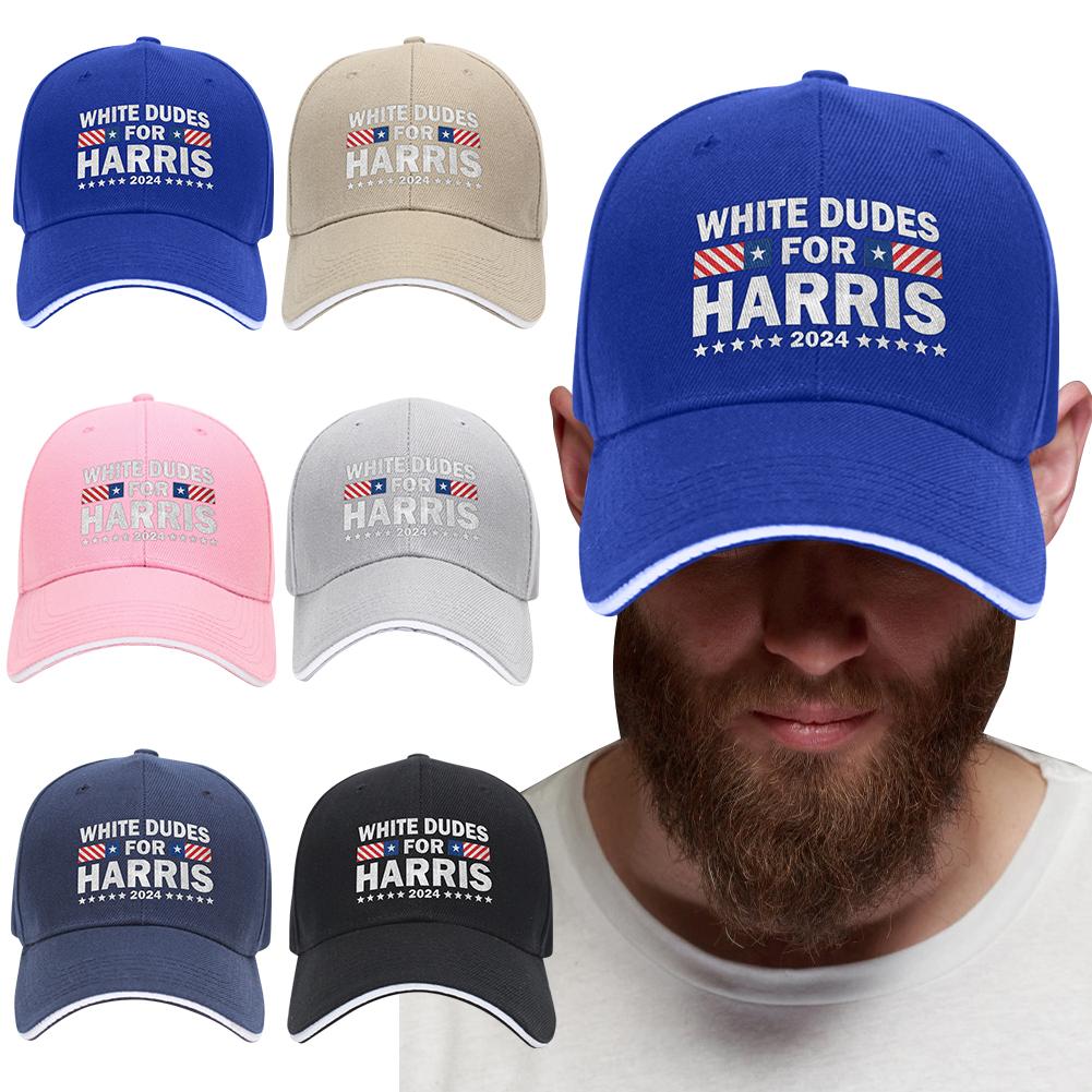 

Бейсбольная кепка White Dudes for Harris, регулируемая кепка президента, кепка с защелкой сзади, модная бейсбольная кепка, кепка для гольфа, для занятий спортом на открытом воздухе синий