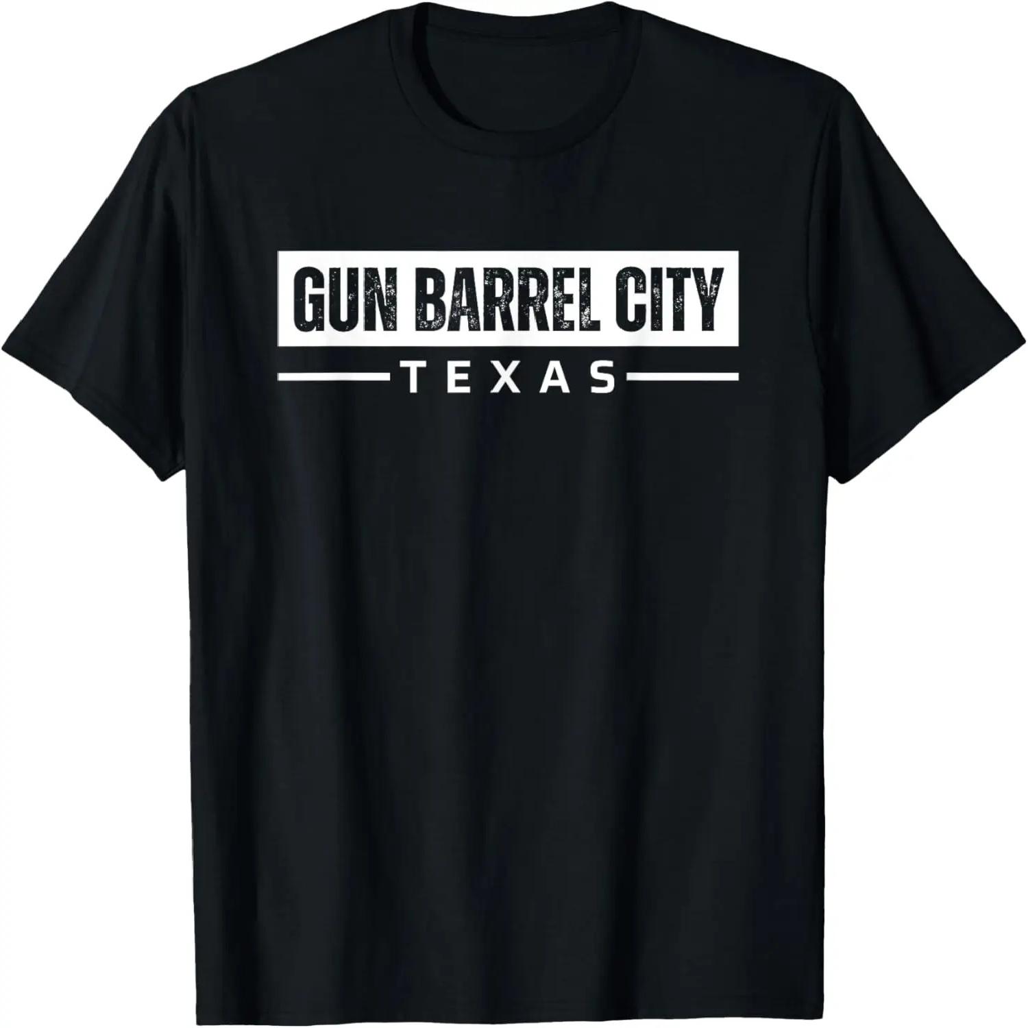 Gun Barrel City Texas Vintage Retro Souvenirs T-Shirt XXXXXL