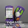For Garmin Edge 1030 Bike GPS Touch Screen Accessories Waterproof Color-changing Coating Decorative Protection Sticker