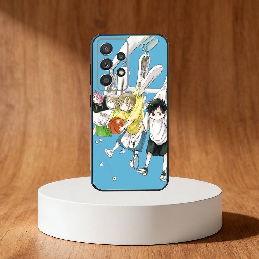Blue Box Anime Cute Phone Case For Samsung S25,S24,S21,S22,S23,S30,Ultra,S20,Plus,Fe,Note,10,9,5G Black Cover